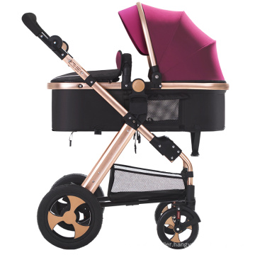 Luxury 2in1 baby stroller Pram Multifunctional Baby Stroller Foldable